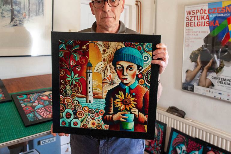 Original Contemporary Family Digital by Jan Keteleer