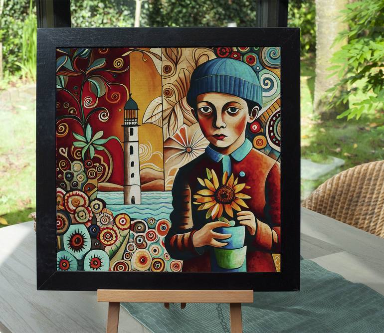 Original Contemporary Family Digital by Jan Keteleer