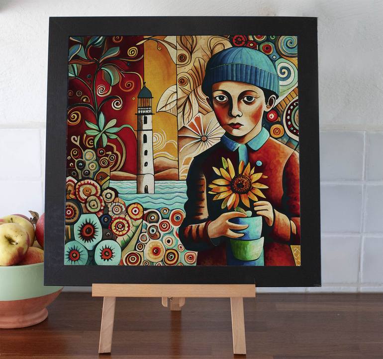 Original Contemporary Family Digital by Jan Keteleer