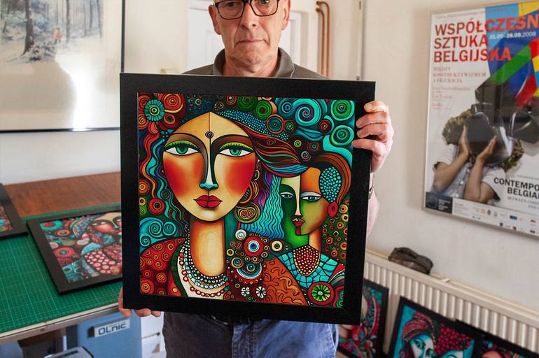 Original Contemporary People Digital by Jan Keteleer