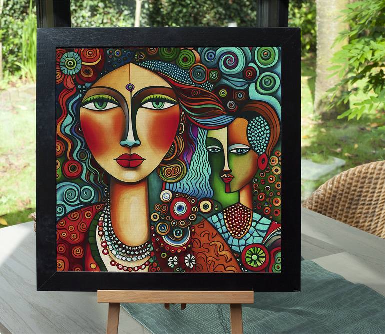 Original Contemporary People Digital by Jan Keteleer