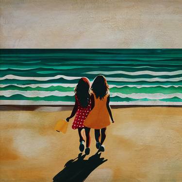 Original Contemporary Beach Digital by Jan Keteleer