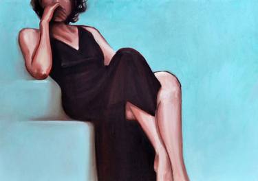 Original Figurative People Paintings by Charlotte P