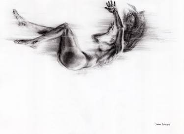 Original Nude Drawing by Jeremy Schilling