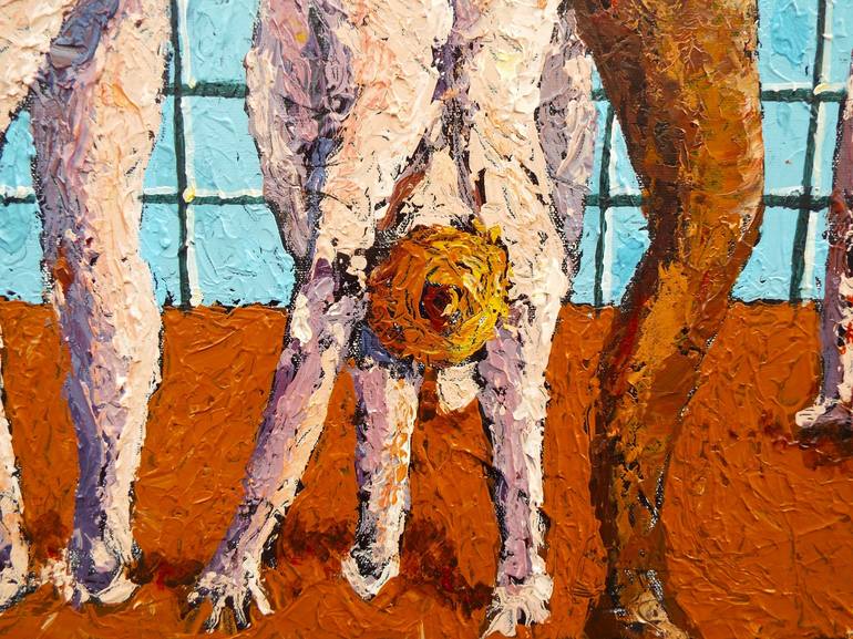 Original Modern Nude Painting by Calvert Brown