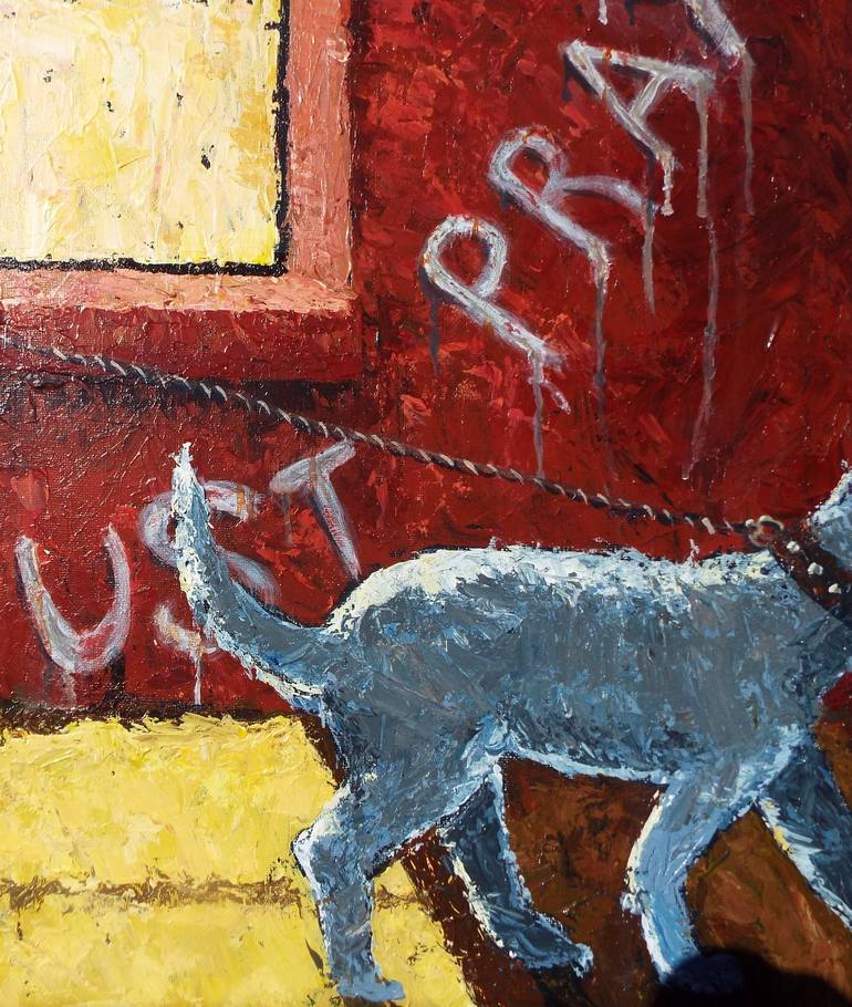 Original Dogs Painting by Calvert Brown