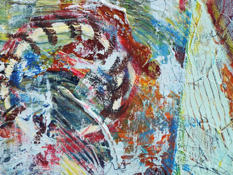 Original Abstract Expressionism Abstract Painting by Calvert Brown