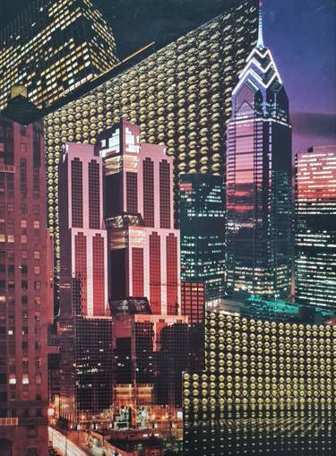 Print of Cities Collage by Rey Myst