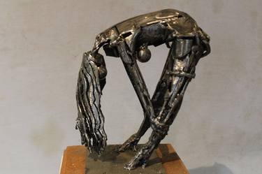 Original Abstract Body Sculpture by Kurt Schultz