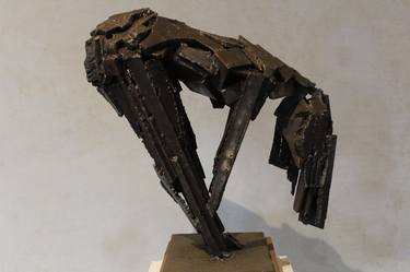 Original Abstract Body Sculpture by Kurt Schultz