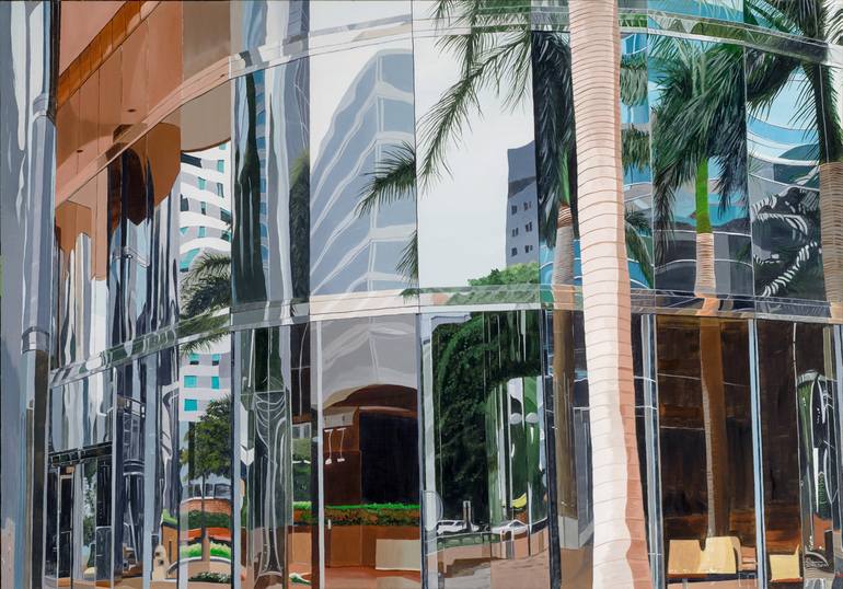 Original Realism Architecture Paintings by Robert Steinem