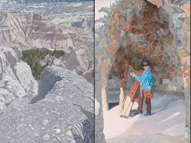 Original Realism Landscape Paintings by robert steinem