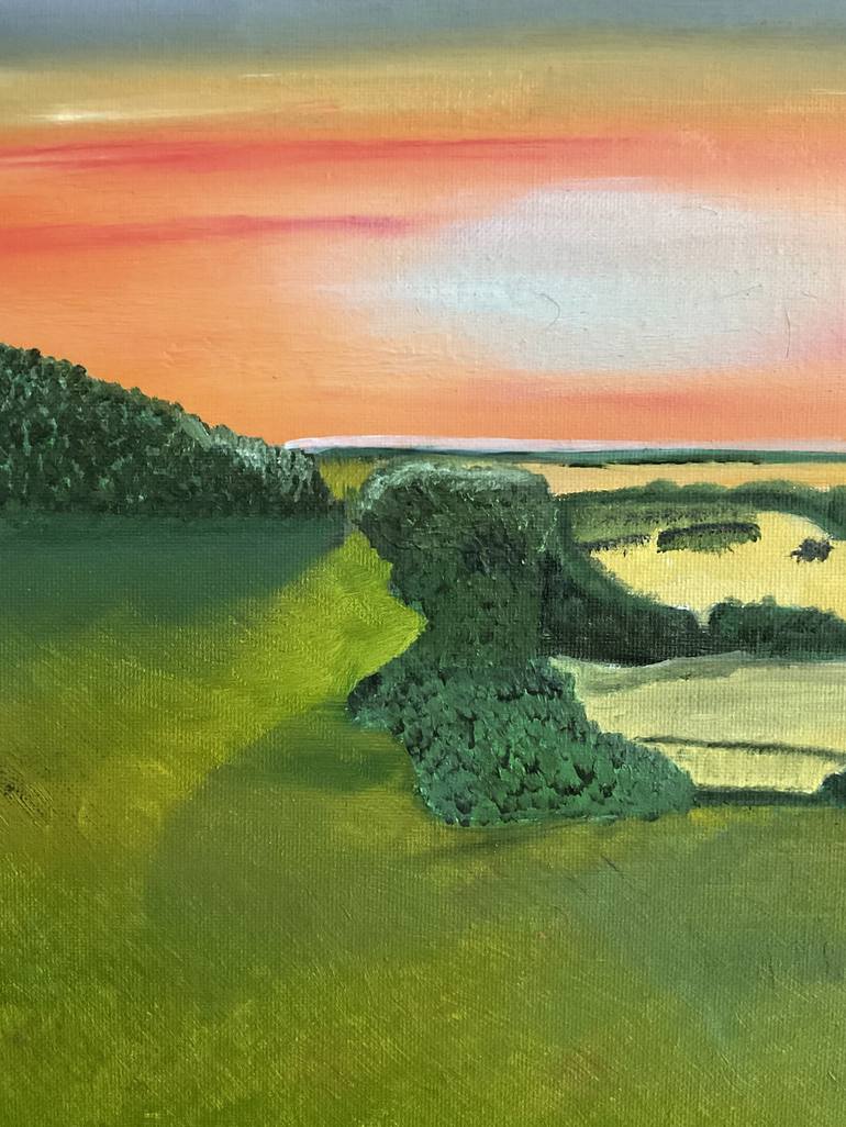 Original Landscape Painting by Artwork Orange