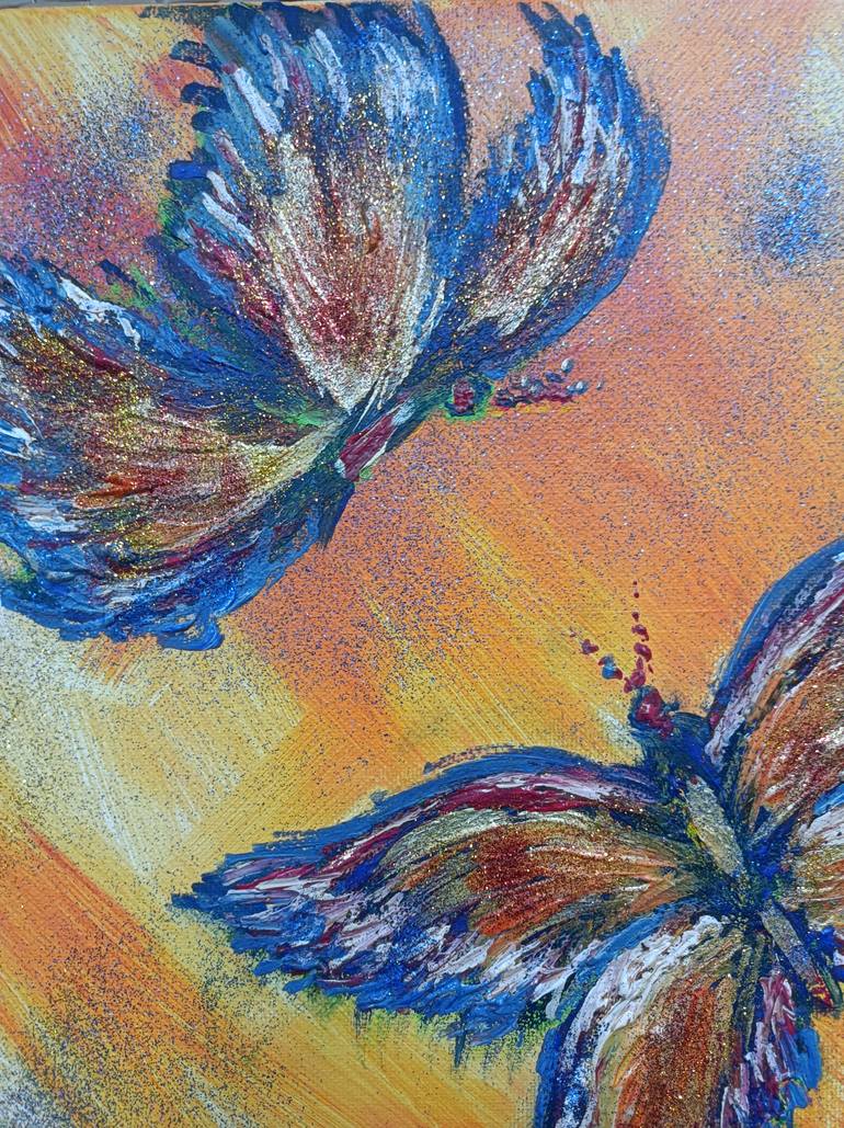 Original Abstract Expressionism Botanic Painting by Irina Minevich