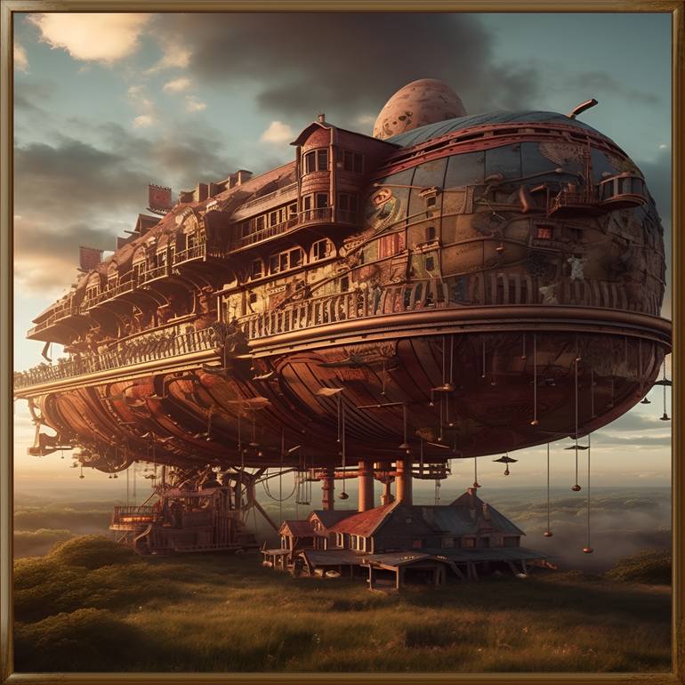 Original Expressionism Fantasy Digital by Irina Minevich