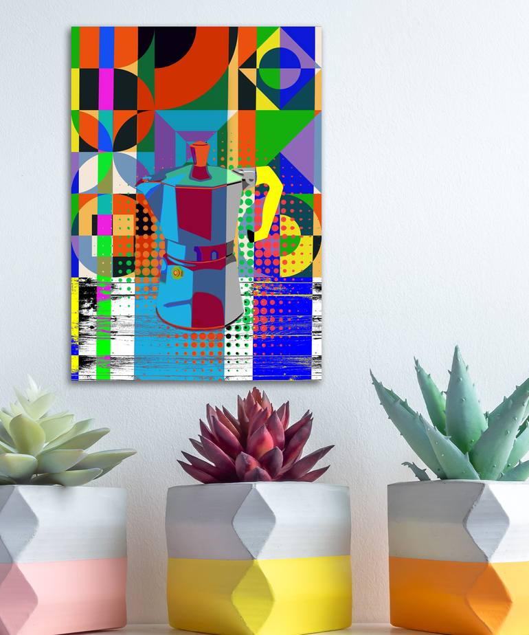 Original Pop Art Food & Drink Digital by Stuart Hicking