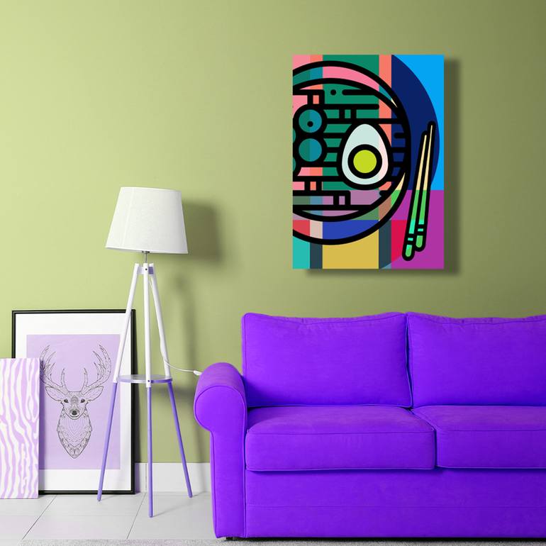 Original Geometric Home Digital by Stuart Hicking