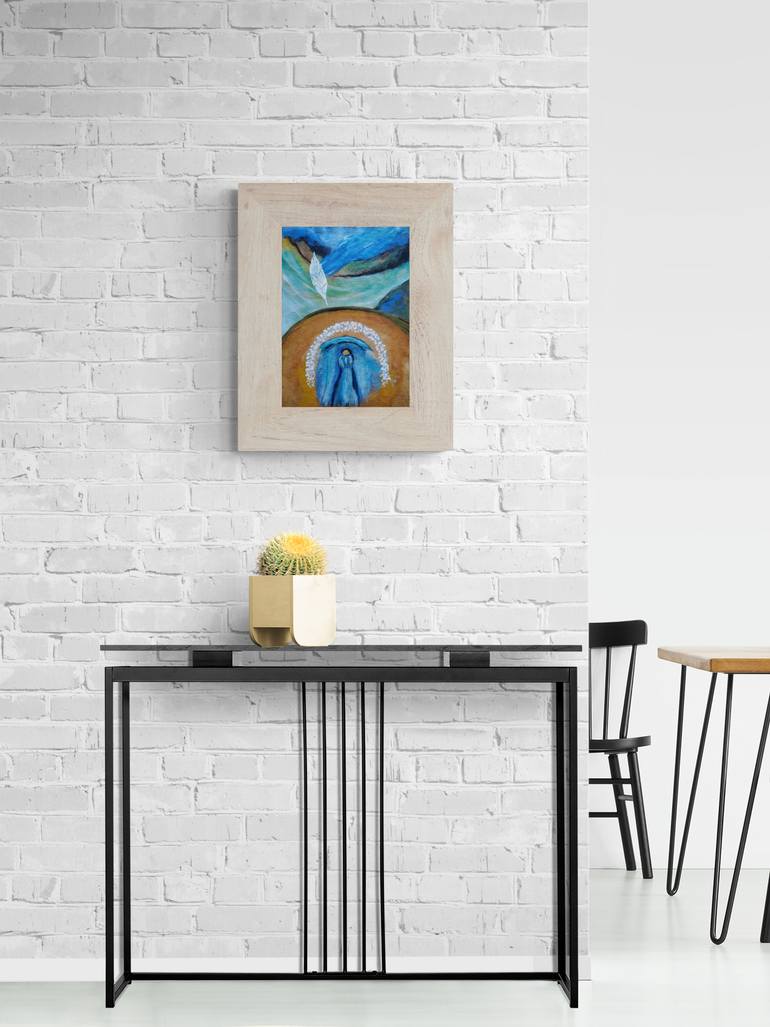 Original Contemporary Abstract Painting by Nushan Jannat Ferdous
