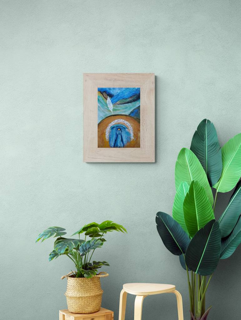 Original Contemporary Abstract Painting by Nushan Jannat Ferdous