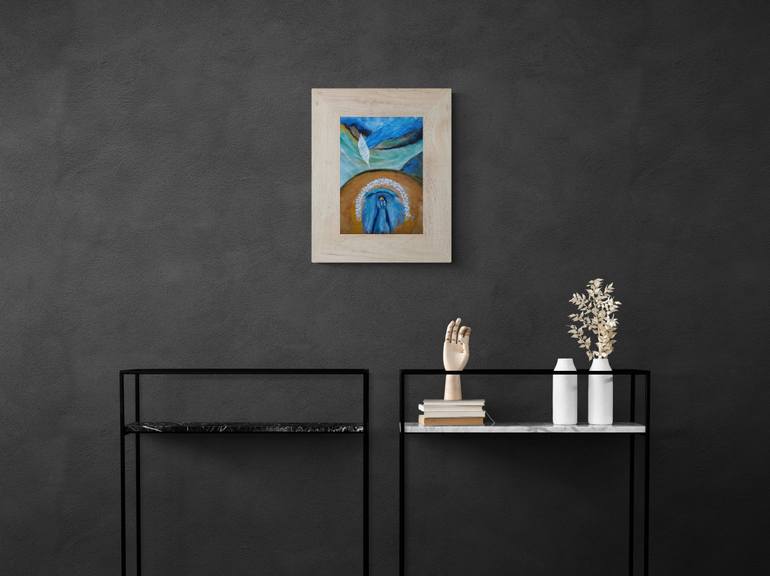 Original Contemporary Abstract Painting by Nushan Jannat Ferdous
