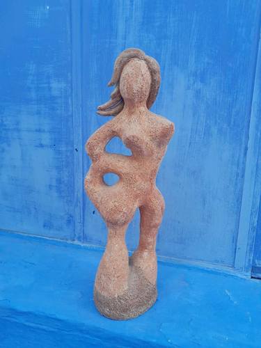 Original Abstract Expressionism Women Sculpture by Margarida de Araujo