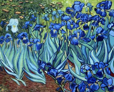 Irises (copy Van Gogh) thumb