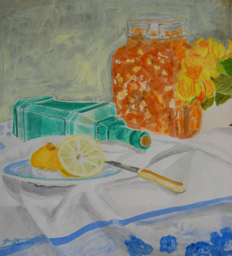 Original Realism Still Life Paintings by Eirini Voulgari