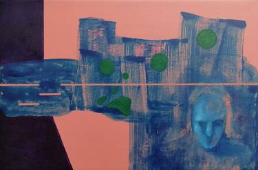 Original Abstract Expressionism Abstract Painting by Alex Munzone