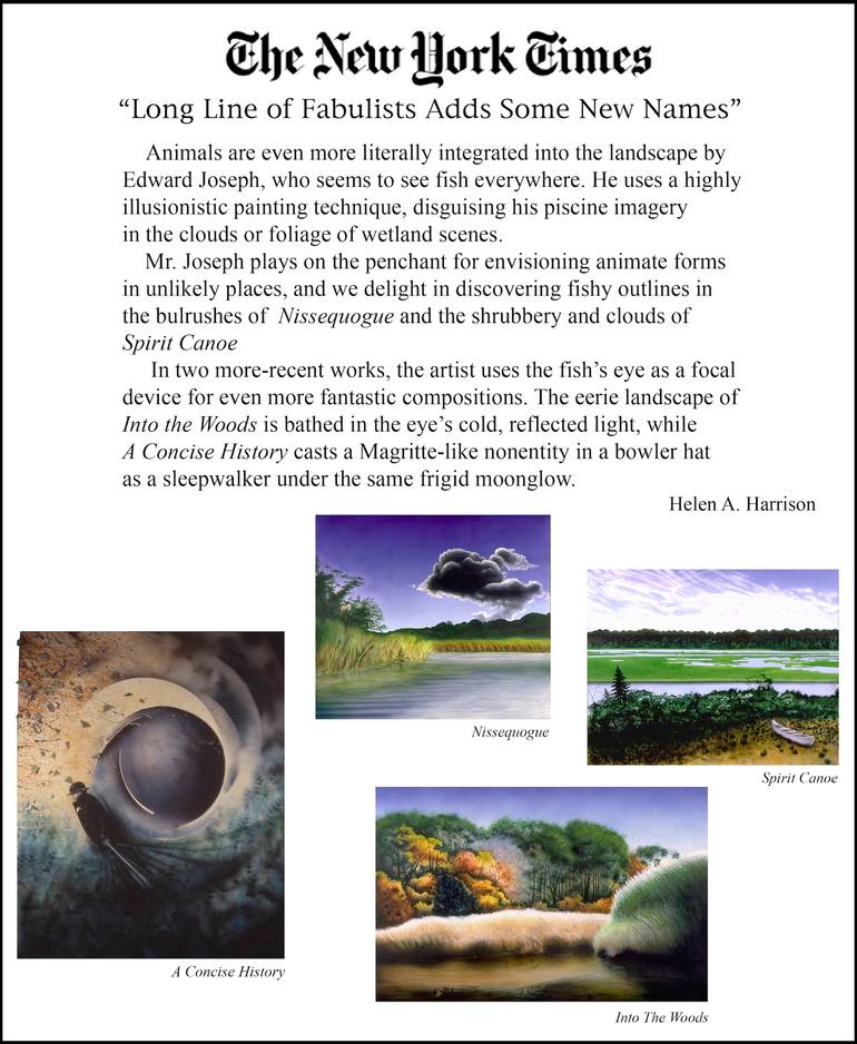 Original Illustration Landscape Painting by Edward  Joseph