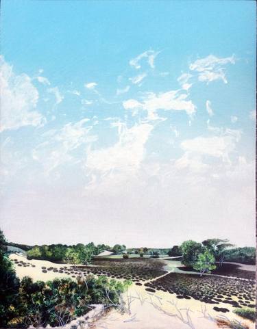 Original Figurative Landscape Paintings by Edward Joseph