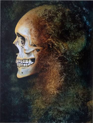 Print of Abstract Mortality Paintings by Edward Joseph