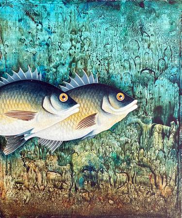 Original Fine Art Fish Paintings by Edward Joseph