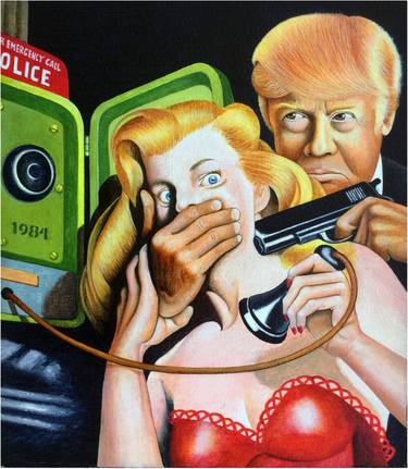 Original Fine Art Political Paintings by Edward Joseph