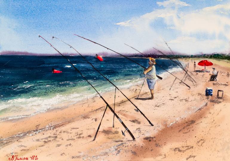 Ocean Fishing Reels Wall Art: Canvas Prints, Art Prints & Framed