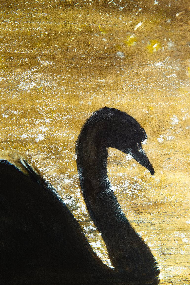 Original Impressionism Animal Painting by Viktoria Gaman