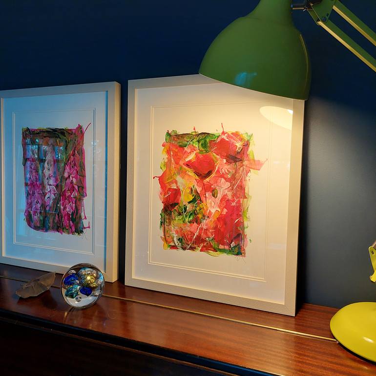 Original Contemporary Abstract Painting by Frederic Robineau