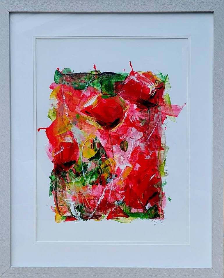 Original Contemporary Abstract Painting by Frederic Robineau
