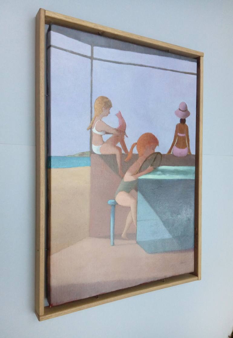 Original Contemporary Beach Painting by Antonio Alberti