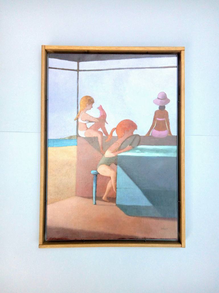 Original Contemporary Beach Painting by Antonio Alberti