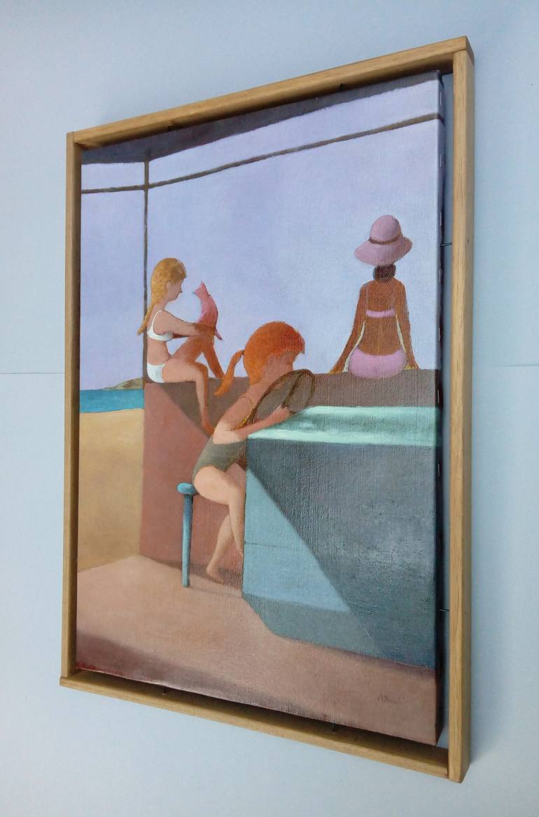 Original Contemporary Beach Painting by Antonio Alberti