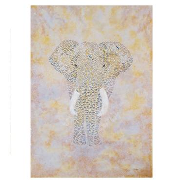 Original Fine Art Animal Painting by Wardlow And Grace