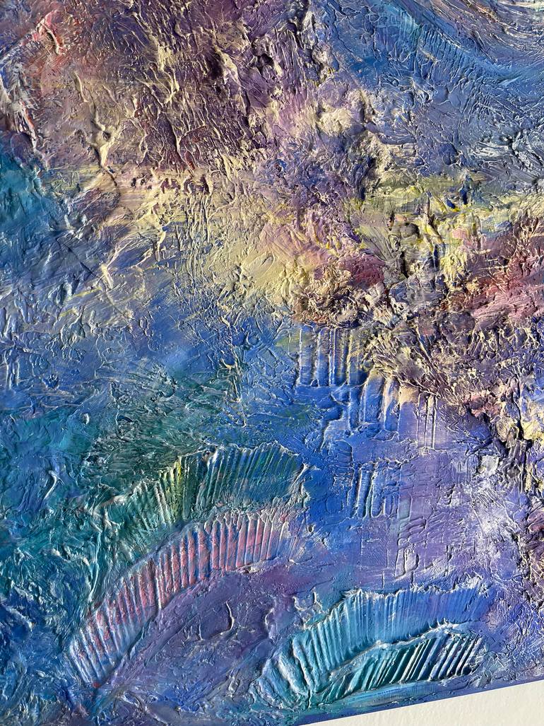 Original Abstract Expressionism Abstract Painting by Lexia Rossi