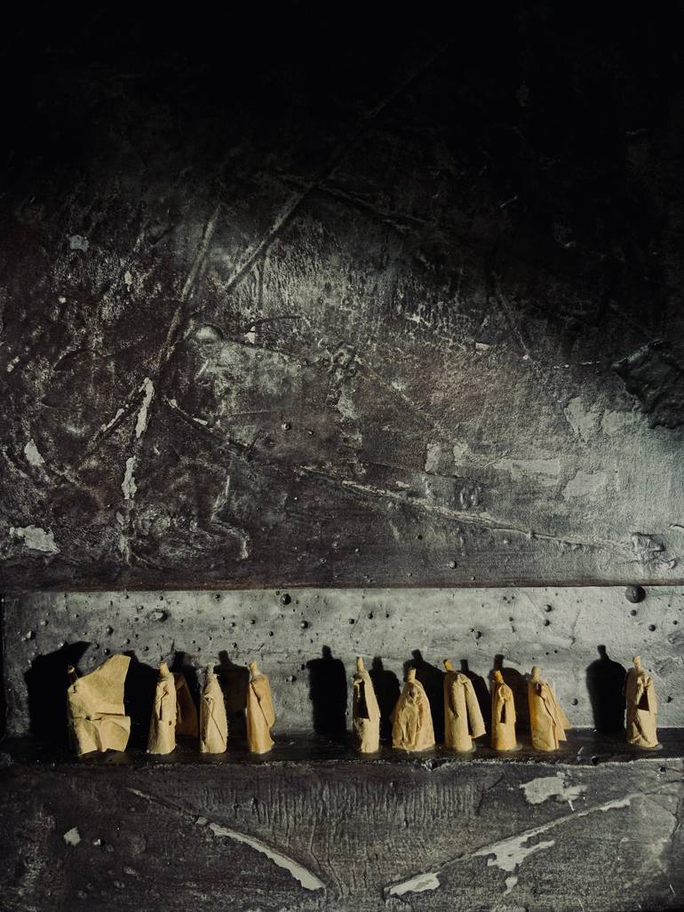 Original Conceptual People Sculpture by Stefano Mosto