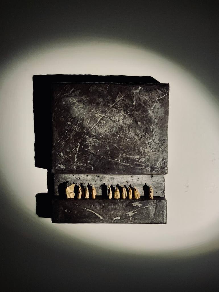 Original Conceptual People Sculpture by Stefano Mosto