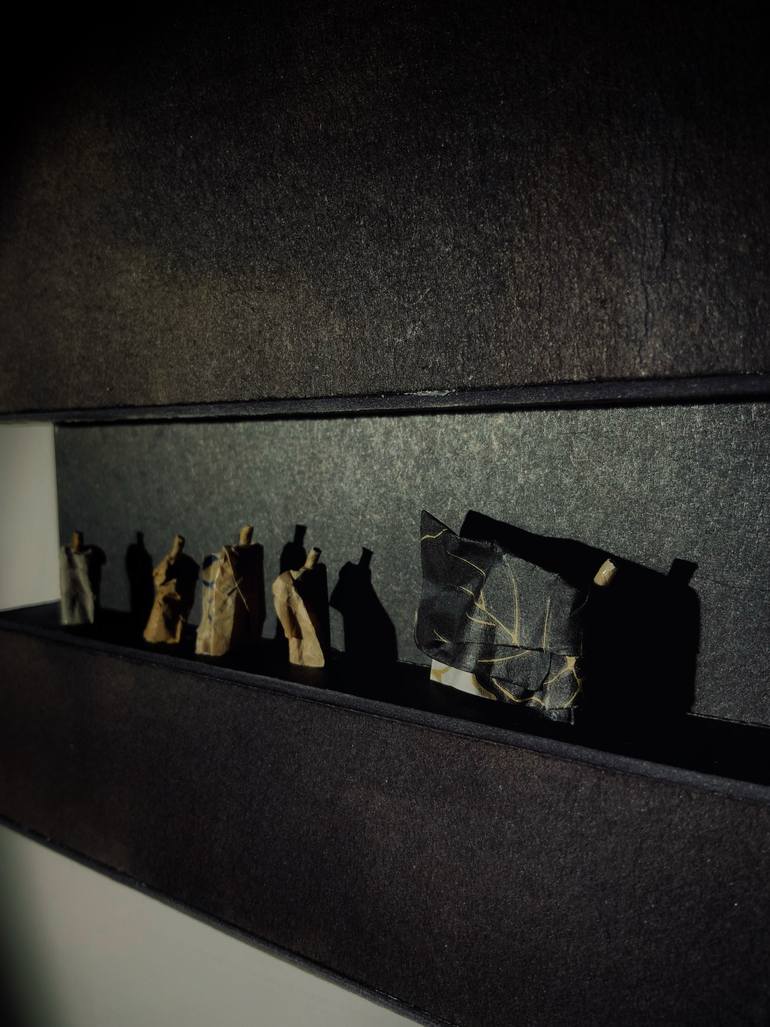 Original Conceptual People Sculpture by Stefano Mosto