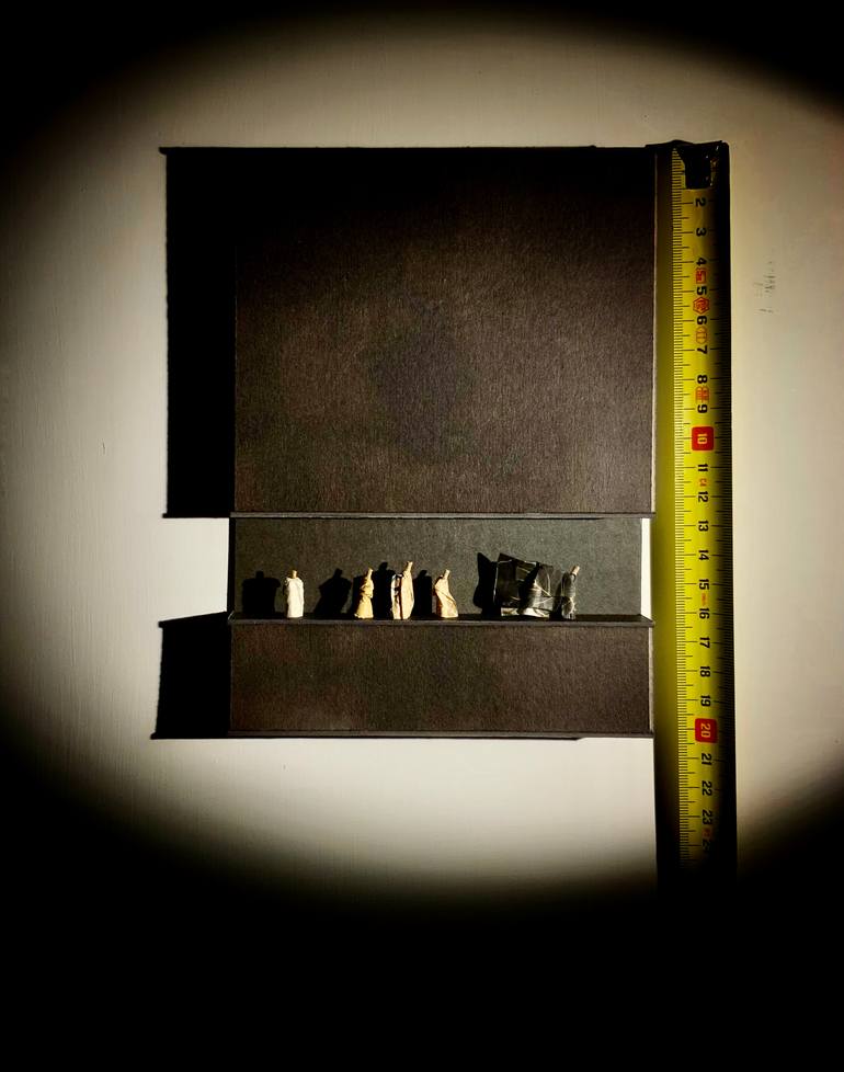 Original Conceptual People Sculpture by Stefano Mosto