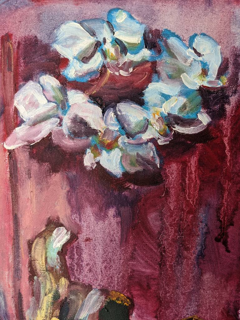 Original Impressionism Floral Painting by Nina Vasylieva