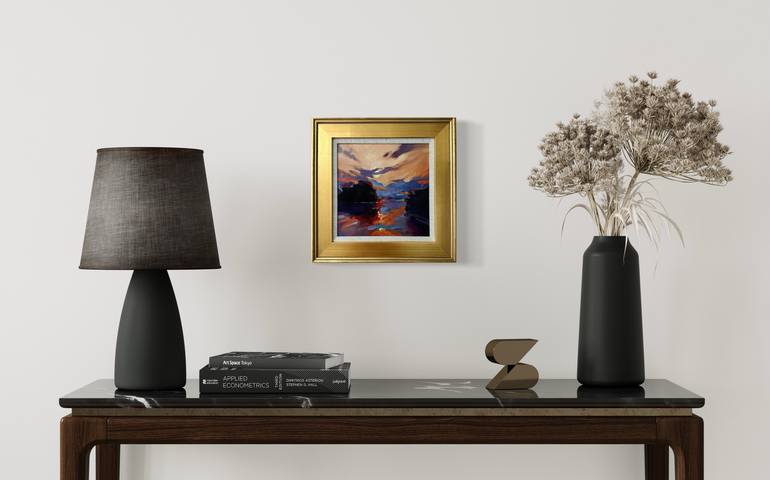 Original Realism Beach Painting by Daniel Sardinas Lopez
