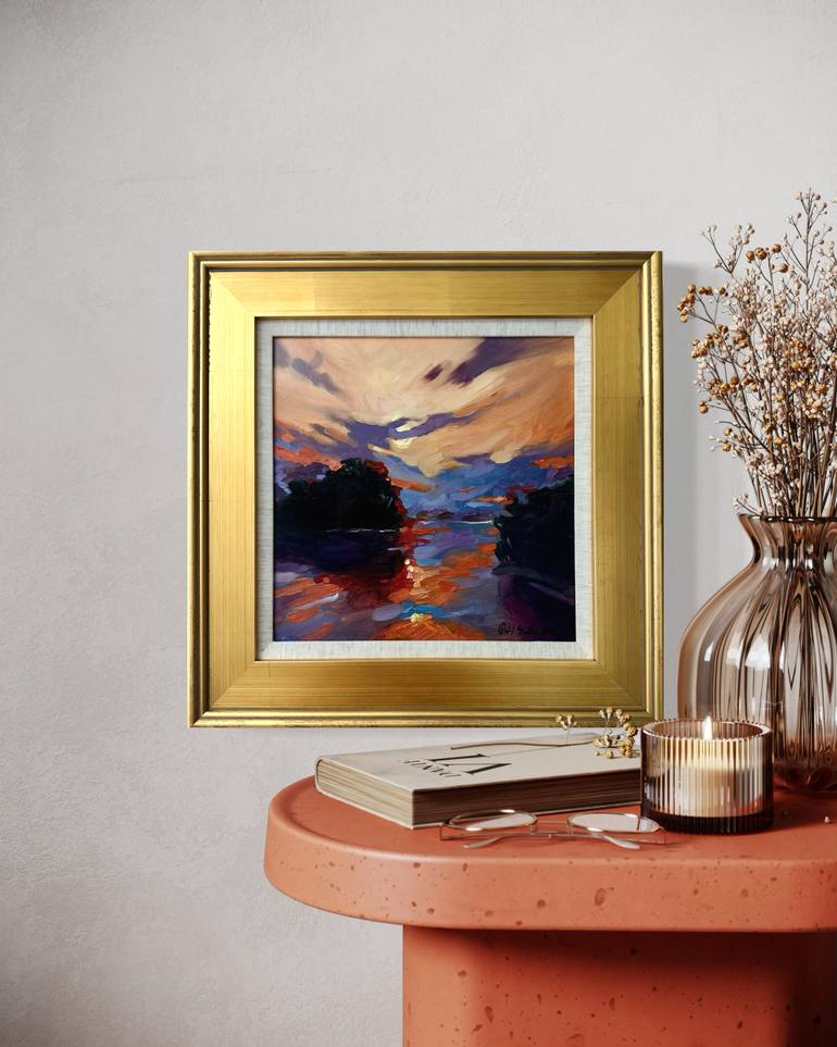 Original Realism Beach Painting by Daniel Sardinas Lopez