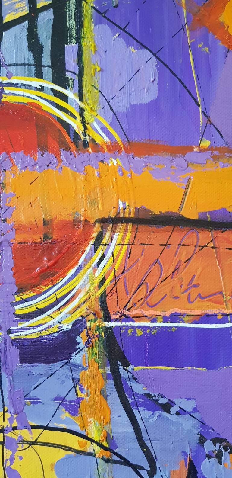 Original Abstract Painting by Karnish Art